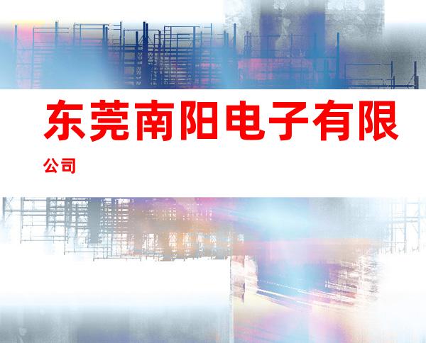东莞南阳电子有限公司